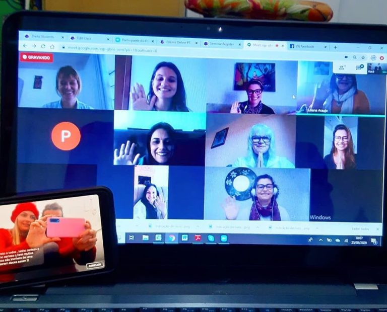 turma de meditação online